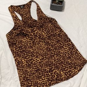Racerback chiffon cami